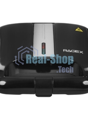 Сэндвичница RageX R731-000 черный, 750 Вт