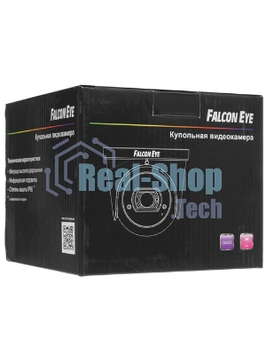 Видеокамера Falcon Eye FE-MHD-DV2-35 Купольная, универсальная 1080 видеокамера 4 в 1 (AHD, TVI, CVI, CVBS) с вариофокальным объективом и функцией 