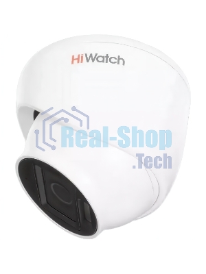 Камера видеонаблюдения аналоговая HiWatch DS-T203A(B) (3.6мм) 3.6-3.6мм HD-TVI цв. корп.:белый