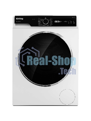 Стиральная машина с паром Korting KWM 42LS1267 белая, загрузка фронтальная 6кг, 1200 об/мин., класс: A+++