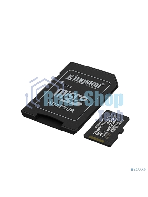 Флеш карта microSDXC 256Gb Kingston SDCS3/256Gb Canvas Select Plus + adapter