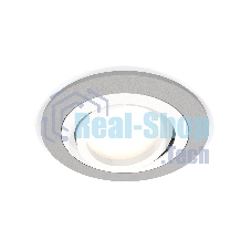 Комплект встраиваемого поворотного светильника Ambrella light XC7623080 SGR/SWH серый песок/белый песок MR16 GU5.3 (C7623, N7001)
