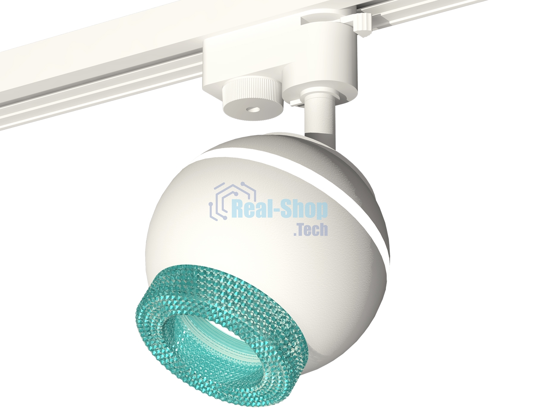 Светильник Ambrella light XT1101063 SWH/BL белый песок/голубой MR16 GU5.3 LED 3W 4200K (A2520, C1101, N7194)