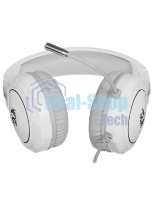 Гарнитура Redragon Mento белый, проводная, USB / 2 x mini jack 3.5 мм, подсветка