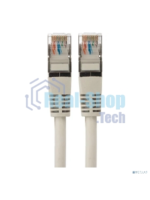 Пaтч-корд Rexant  F/UTP, cat. 5e, RJ45-RJ45, экранированный, 24AWG, LSZH, серый, 1м