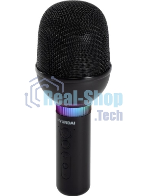 Микрофон беспроводной Hyundai H-MIC101 черный