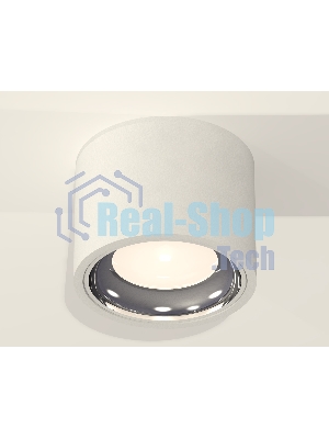 Светильник Ambrella Light XS7510011 SWH/PSL белый песок/серебро полированное MR16 GU5.3 (C7510, N7022)