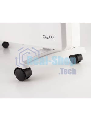 Конвектор электрический Galaxy GL 8226 белый, 1200 Вт, 12 м2, термостат