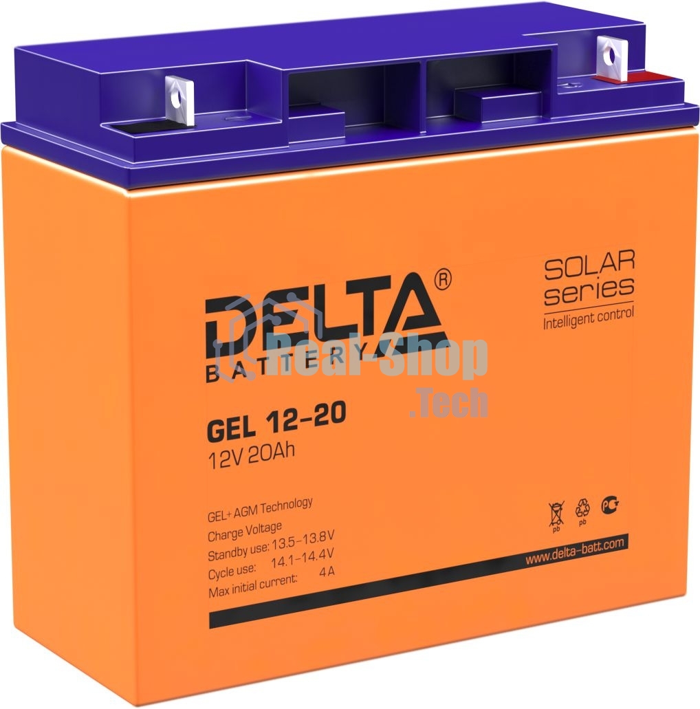 Батарея для ИБП Delta GEL 12-20 12В 20А·ч