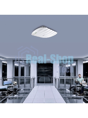 Точка доступа AC1350 Wireless MU-MIMO Gigabit Ceiling Mount Access Point, 450Mbps at 2.4GHz + 867Mbps at 5GHz, 802.11a/b/g/n/ac wave 2, Beamforming, Airtime Fairness, MU-MIMO, 802.3af Standard PoE and Passive PoE (Passive POE Adapter included), no more DC power supply, 1 10/100/1000Mbps hidden LAN port, Centralized Management, Captive Portal, Load Balance, Multi-SSID, WMM, Rogue AP Detection, internal omni-directional Antenna 2.4GHz: 3x4dBi, 5GHz: 2x5dBi