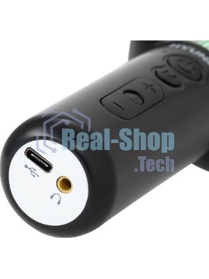 Микрофон беспроводной Hyundai H-MIC101 черный