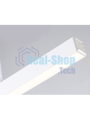 Трековый однофазный подвесной светодиодный светильник Ambrella light GL6782 WH белый LED 24W 3000K 600*22*1025
