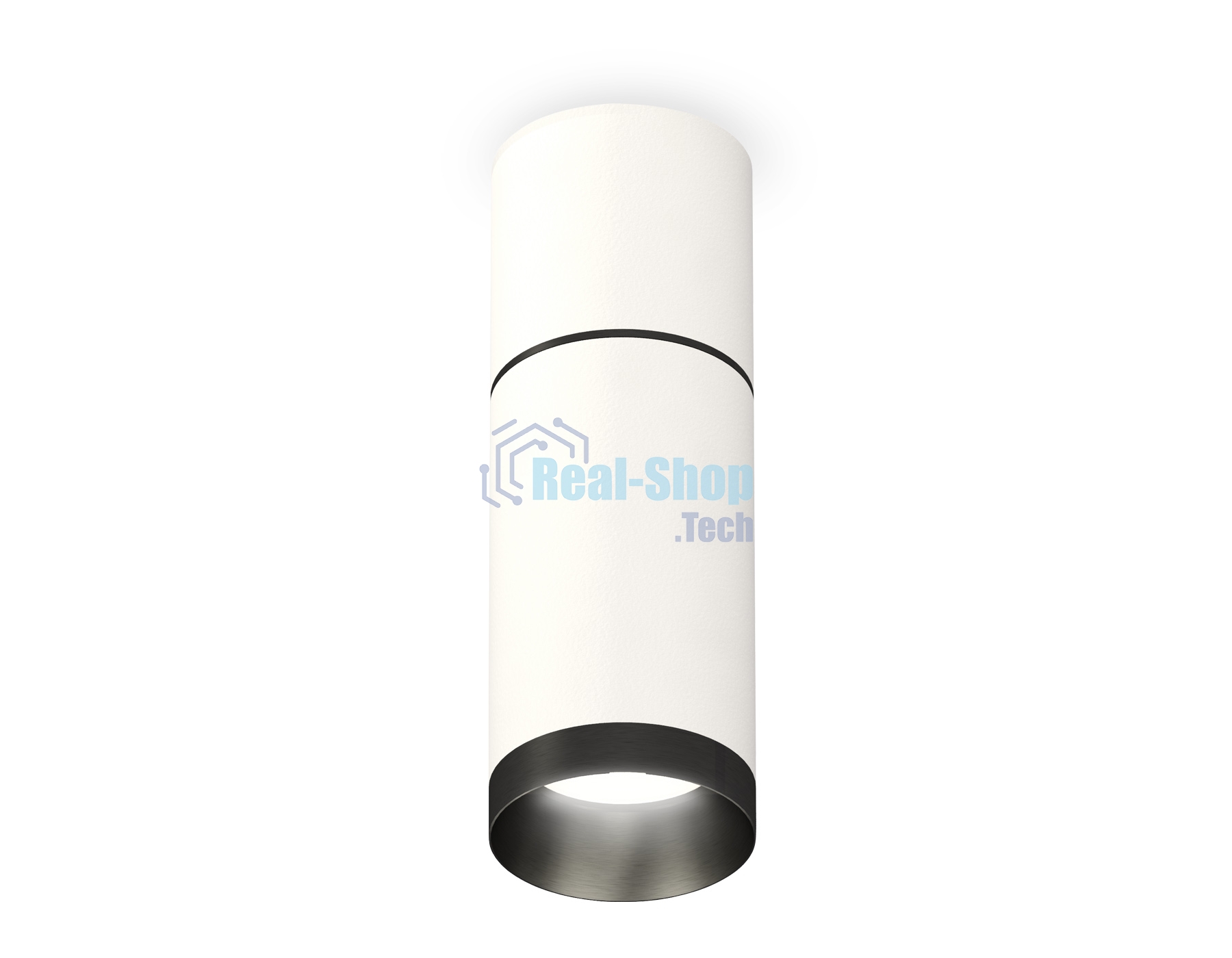 Светильник Ambrella Light XS6322061 SWH/PBK белый песок/черный полированный MR16 GU5.3 (C6301, A2061, C6322, N6131)