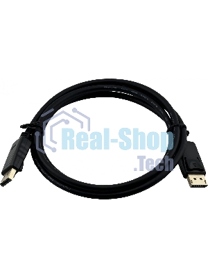 Кабель аудио-видео Buro DisplayPort (m)/DisplayPort (m) 1.5м. черный
