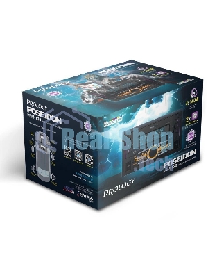 Автомагнитола Prology PRM-120, 2 DIN, Bluetooth, USB Type-A, AUX, пульт ДУ