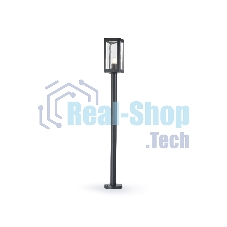Светильник Ambrella light ST2422 GR/CL серый/прозрачный IP54 E27 max 40W 110*110*1000