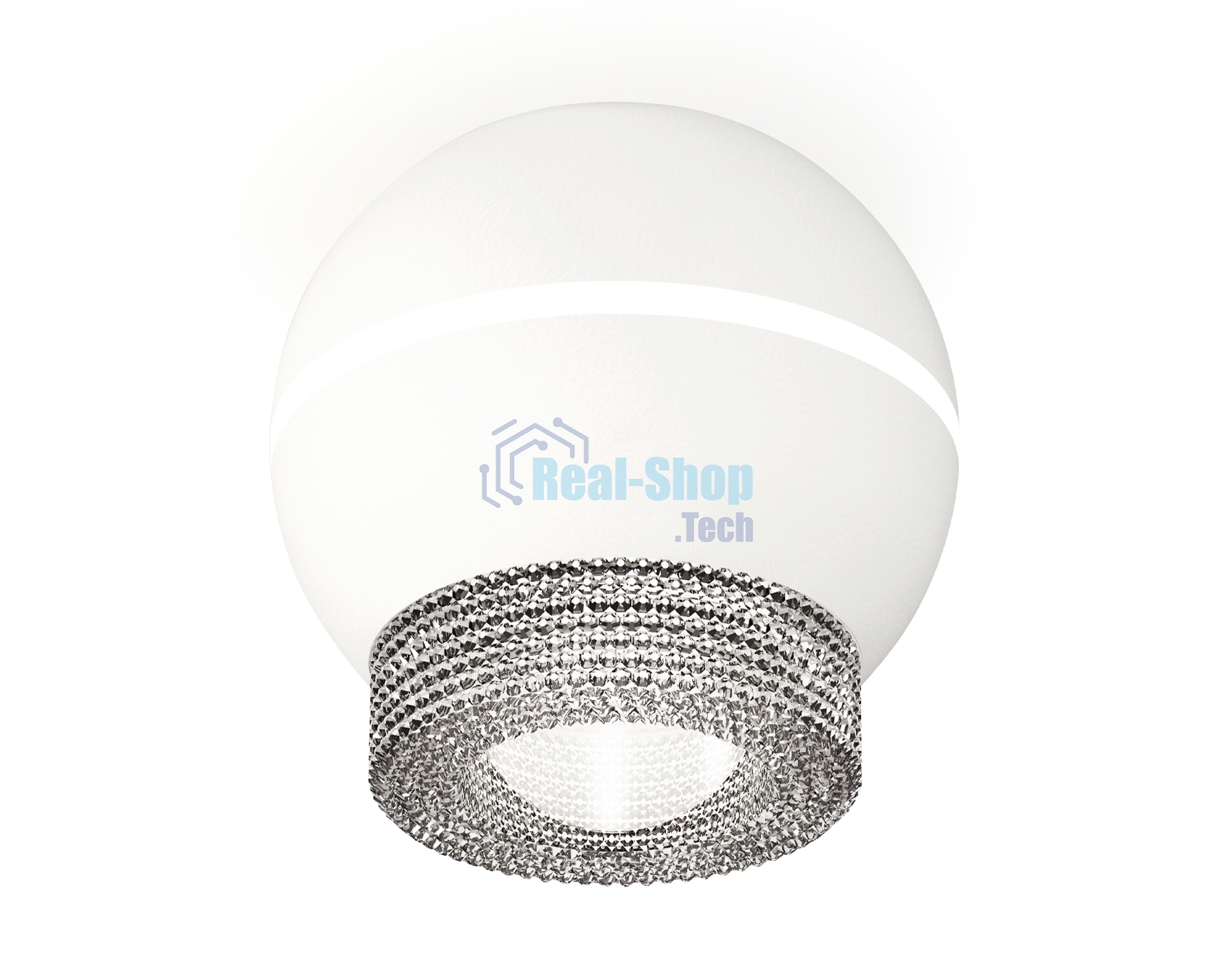 Светильник Ambrella Light XS1101030 SWH/CL белый песок/прозрачный MR16 GU5.3 LED 3W 4200K (C1101, N7191)