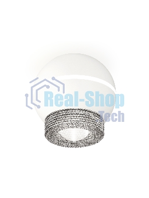 Светильник Ambrella Light XS1101030 SWH/CL белый песок/прозрачный MR16 GU5.3 LED 3W 4200K (C1101, N7191)