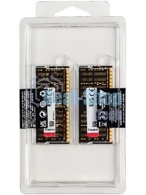 Оперативная память Kingston Fury Impact, DDR4, 64Gb (2x32Gb), 3200MHz, CL20, SO-DIMM