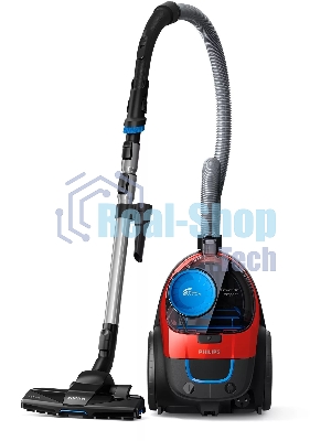 Пылесос Philips FC9330/09 красный/черный, 237/900 Вт, уборка сухая, пылесборник контейнер 1.5 л