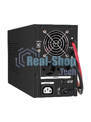Комплект Источник бесперебойного питания EX295987RUS + батарея 100Aч EX282985RUS 2шт (инвертор, синус, для котла) ExeGate SineTower SZ-1000.LCD.AVR.2SH.1C13.USB 1000VA/800W, чистый синусоида, LCD дисплей, AVR, 2*Schuko+1*C13, USB, линейно-интерактивный, черный + батарея ExeGate DT 12100 (12В, 100Ач) 2шт