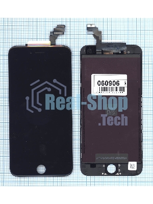 Дисплей для Apple iPhone 6 Plus в сборе с тачскрином (Foxconn) черный