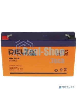 Батарея для ИБП Delta HR 6-9 (634W) (6V, 9Ah)