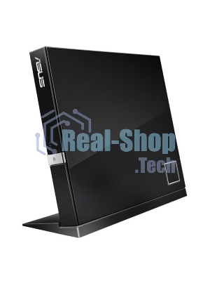 Оптический привод Blu-Ray Asus SBC-06D2X-U/BLK/G/AS черный USB slim внешний RTL