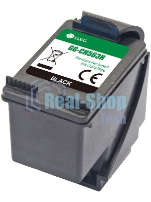 Картридж струйный G&G GG-CH563H черный (18мл) для HP DJ 1050/2050/2050s