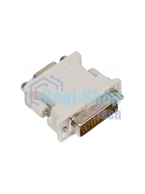 Переходник DVI-I (M) в VGA(SVGA) (F) ExeGate, позолоченные контакты, экранирование