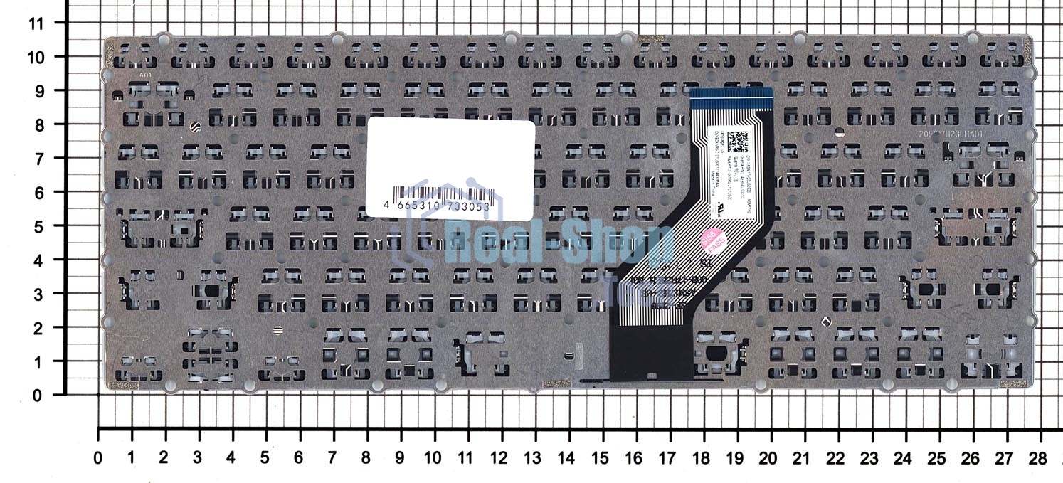 Клавиатура для ноутбука Asus NovaGo TP370QL черная