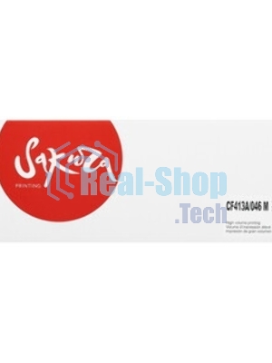 Картридж Sakura CF413A/046M для HP и Canon, пурпурный, 2300 к.