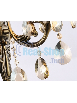 Светильник Ambrella light TR4578 SB/WH бронза/белый E14 max 40W 405*130*230