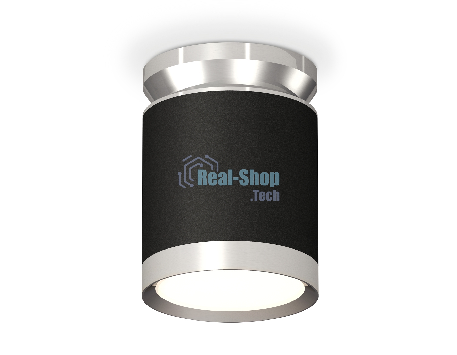 Светильник Ambrella Light XS8142025 SBK/PSL черный песок/серебро полированное GX53 (N8904, C8142, N8118)