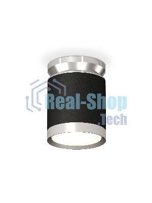 Светильник Ambrella Light XS8142025 SBK/PSL черный песок/серебро полированное GX53 (N8904, C8142, N8118)