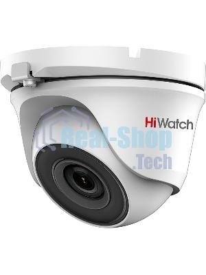 Камера видеонаблюдения HiWatch DS-T203(B) 2.8-2.8мм HD-CVI HD-TVI цветная корп.:белый