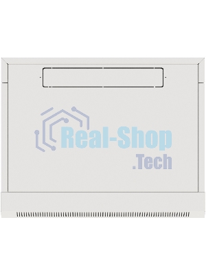 Шкаф коммутационный NTSS Премиум (NTSS-W18U6060GS-2) настенный 18U 600x600мм пер.дв.стекл 60кг серый IP20 сталь
