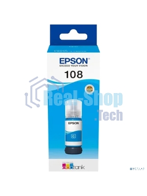Контейнер с голубыми чернилами Epson C13T09C24A