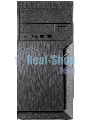 Компьютерный корпус без блока питания Case Foxline FL-702, mATX, 1x5.25EXT, 1x3.5EXT, 2x3.5INT, 2xUSB2.0, HDA, w/o FAN, w/o PSU