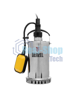 Дренажный насос Denzel DP600X, 600 Вт, подъем 7,5 м, 8500 л/ч