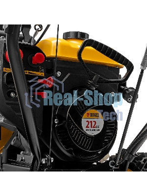 Бензиновая снегоуборочная машина Denzel SBM 610S PRO, 212cc, эл.старт, фара, обогрев