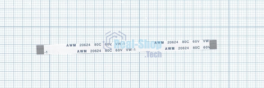 Шлейф универсальный 10pin, шаг 0,8 мм, длина 10 см