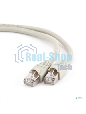 Патч-корд FTP Cablexpert cat.6, 5м, литой, многожильный, серый