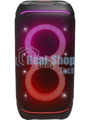 Портативная акустика JBL PartyBox Stage 320 (1.0 2 x 120 Вт, Bluetooth, AUX, USB, 6.3 мм jack, RGb подсветка, IPX4, JBLPBSTAGE320UK)