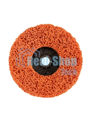 Круг зачистной Kranz коралловый CERAMIC 125xМ14, быстрая установка, адаптер
