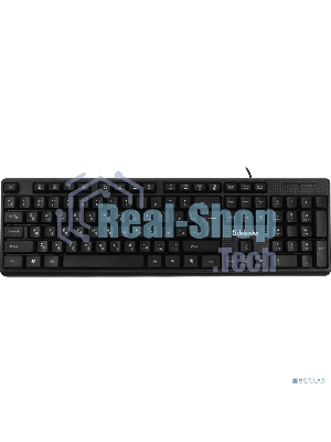 Клавиатура проводная Defender Daily HB-162, USB, черный