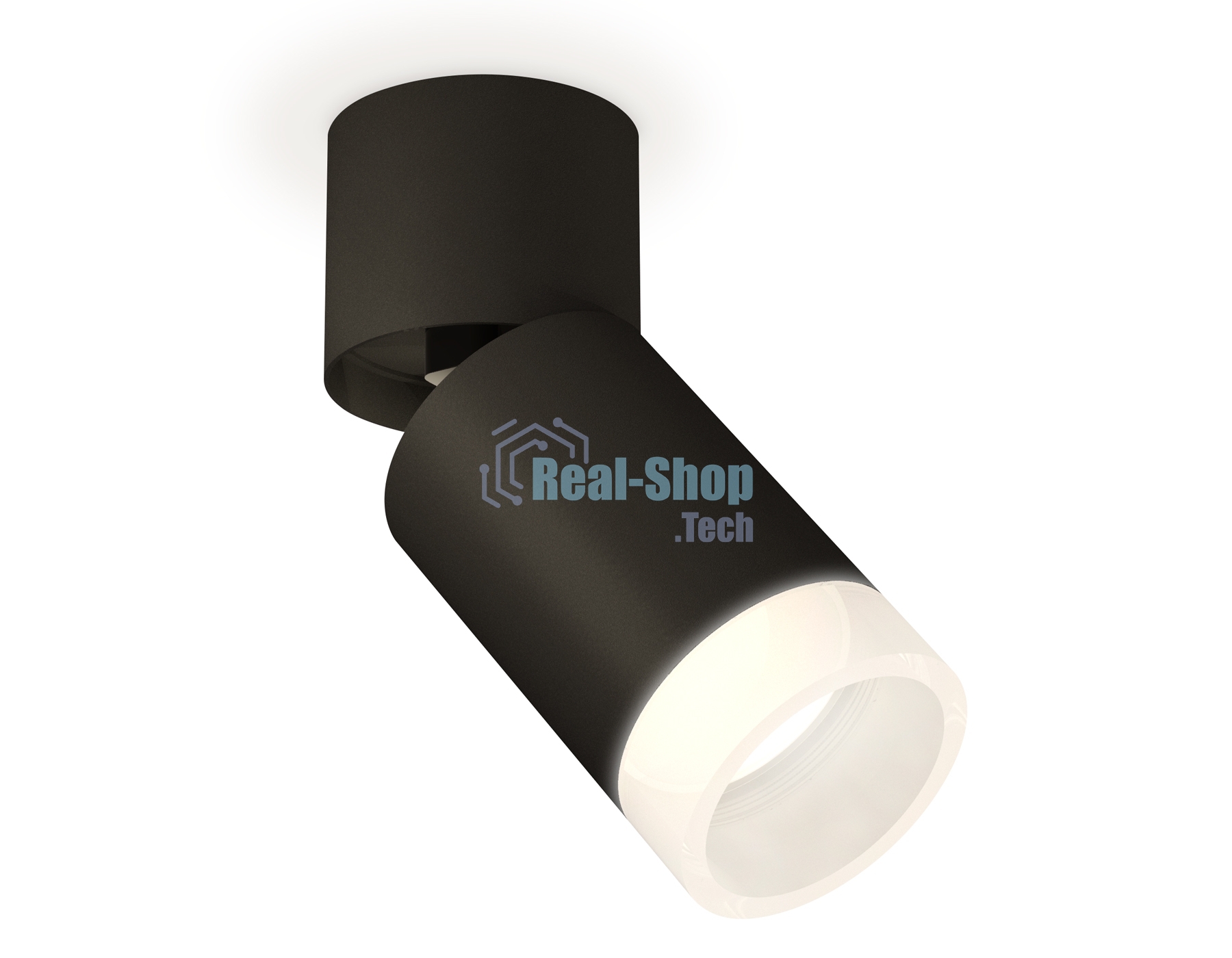 Светильник Ambrella Light XM6313082 SBK/BK/FR черный песок/черный/белый матовый MR16 GU5.3 (A2221, C6313, N6248)