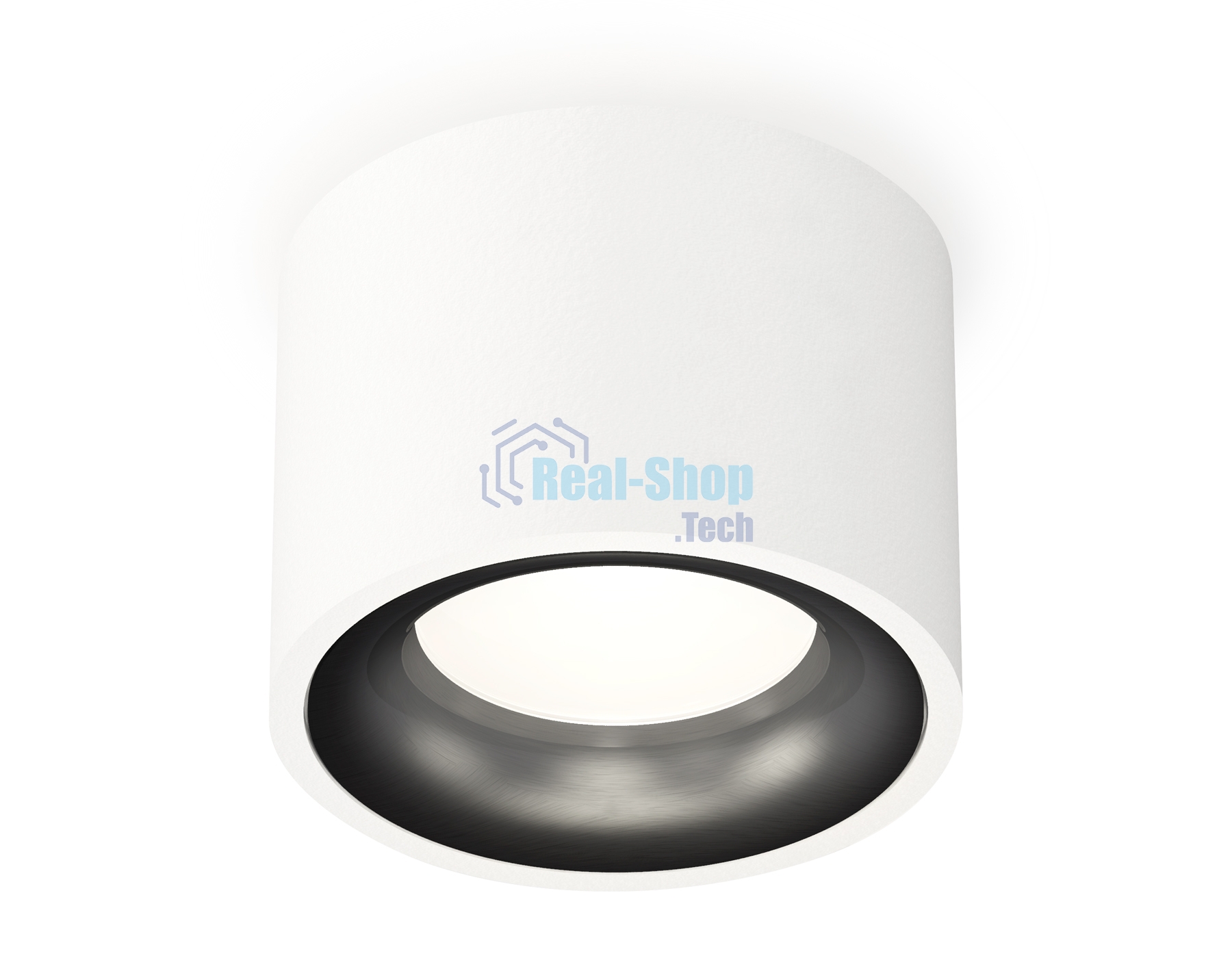 Светильник Ambrella Light XS7510021 SWH/PBK белый песок/черный полированный MR16 GU5.3 (C7510, N7011)