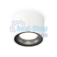Светильник Ambrella Light XS7510021 SWH/PBK белый песок/черный полированный MR16 GU5.3 (C7510, N7011)