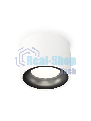 Светильник Ambrella Light XS7510021 SWH/PBK белый песок/черный полированный MR16 GU5.3 (C7510, N7011)